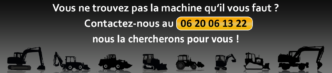 Vous cherchez une machine d'occasion TP ? Nous la trouverons pour vous !