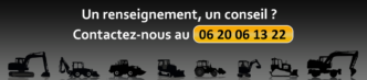 Vous cherchez un engin d'occasion, nous le trouverons pour vous !